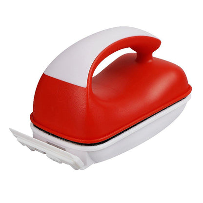 Magnetic Aquarium Glass Cleaner Brush - Double-Sided, Ergonomic, M Size