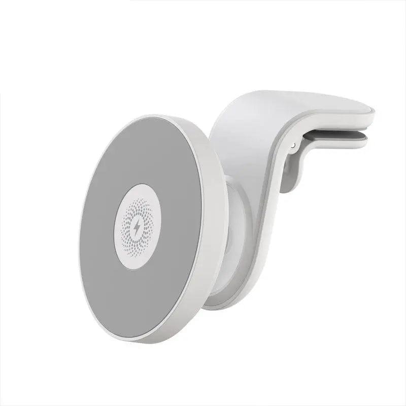 Wireless 15W Magnetic Car Mount Charger for iPhone 13/12 - White