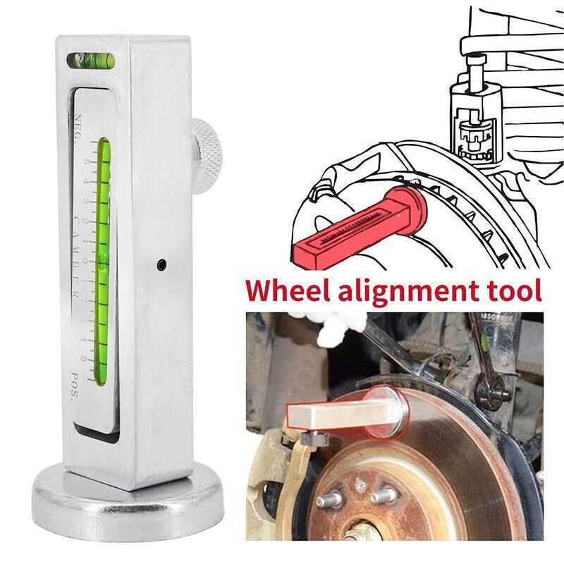Premium Magnetic Camber Castor Wheel Alignment Gauge Tool