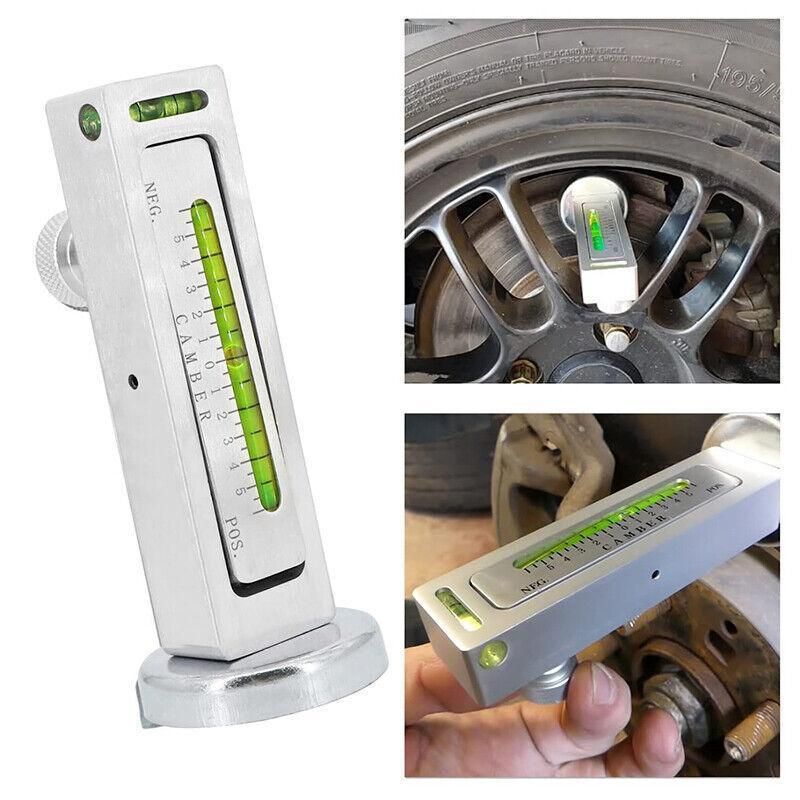 Premium Magnetic Camber Castor Wheel Alignment Gauge Tool