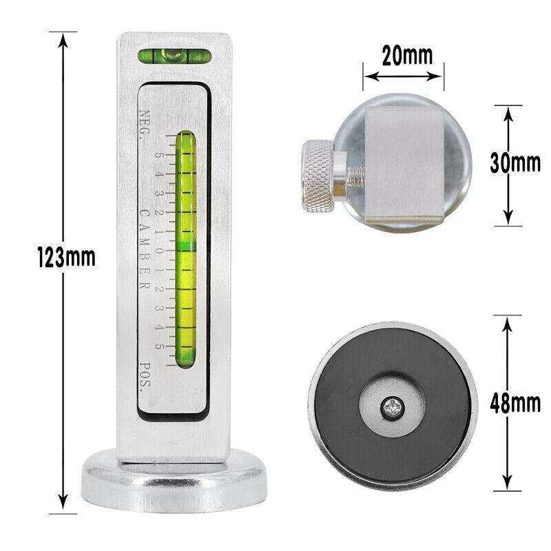 Premium Magnetic Camber Castor Wheel Alignment Gauge Tool