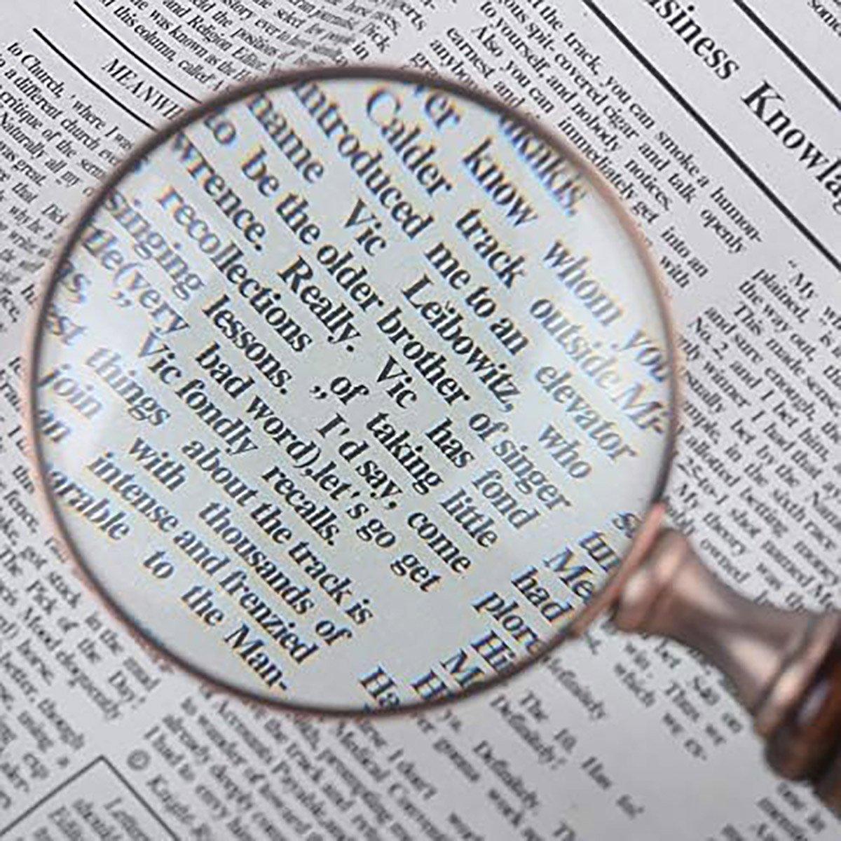Premium Vintage Handheld Magnifier with Ebony Handle - 10X