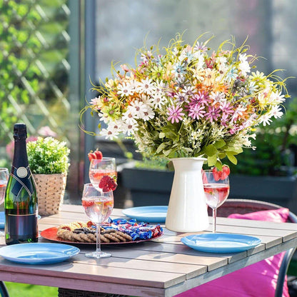 6x Artificial Small Soft Chrysanthemum Home Office Daisy Flower Party Decor DIY