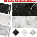 Premium Self-Adhesive Marble PVC Wall Sticker – Black Marble-A 45cm x 10m