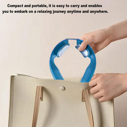 Upgraded Blue Neck and Shoulder Massager with Heat