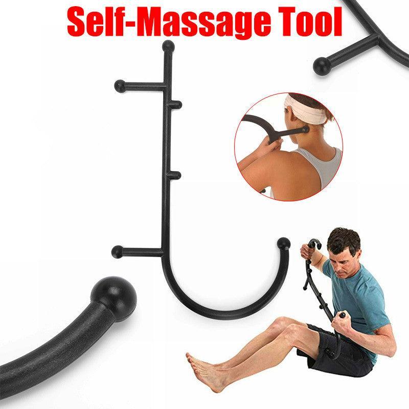 S Shaped Self Massage Tool - Trigger Point Handles for Back & Body Relaxation - SuperSaverAU - view 1