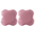 Premium High Density EVA Yoga Kneeling Mat Knee Cushion Set 20cm - Pink, 2pcs