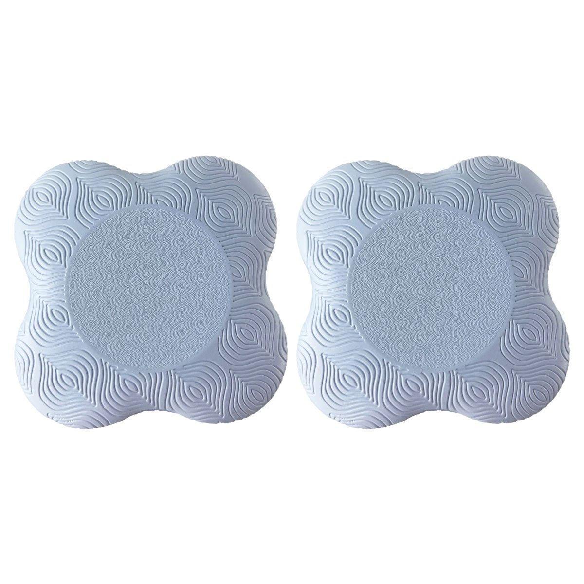 Premium High Density EVA Yoga Kneeling Mat Knee Cushion Set 20cm - Purple, 2pcs