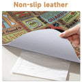 Premium Waterproof Pet Feeding Mat Anti-Slip - Cat White 45 x 60cm