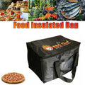 Premium Insulated Food Delivery Bag – Black 16L