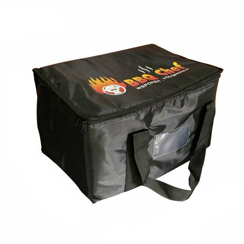 Premium Insulated Food Delivery Bag – Black 16L