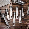 Premium 304 Stainless Steel Measuring Spoons – 6 Piece Set