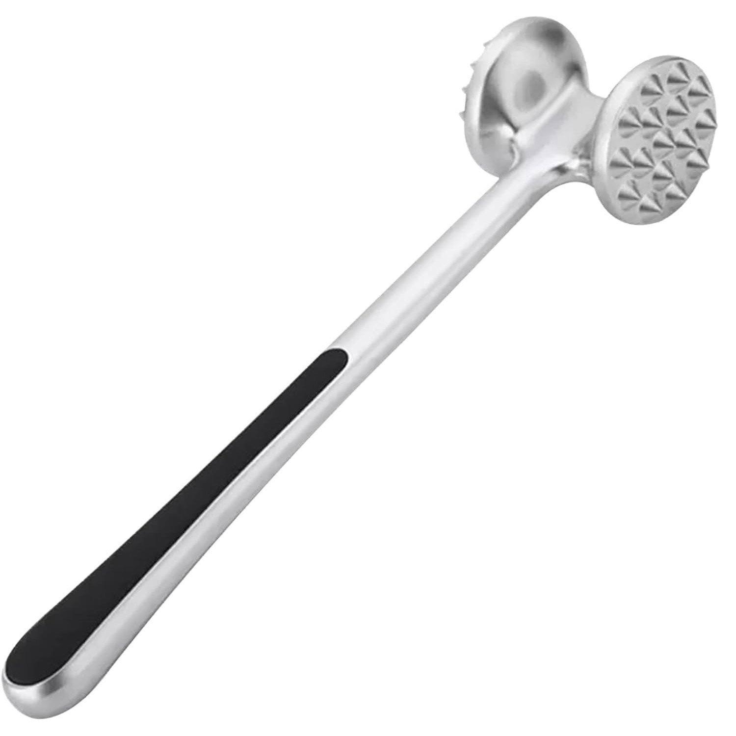 Premium Double-Sided Stainless Steel Meat Tenderising Hammer