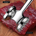 Premium Double-Sided Stainless Steel Meat Tenderising Hammer