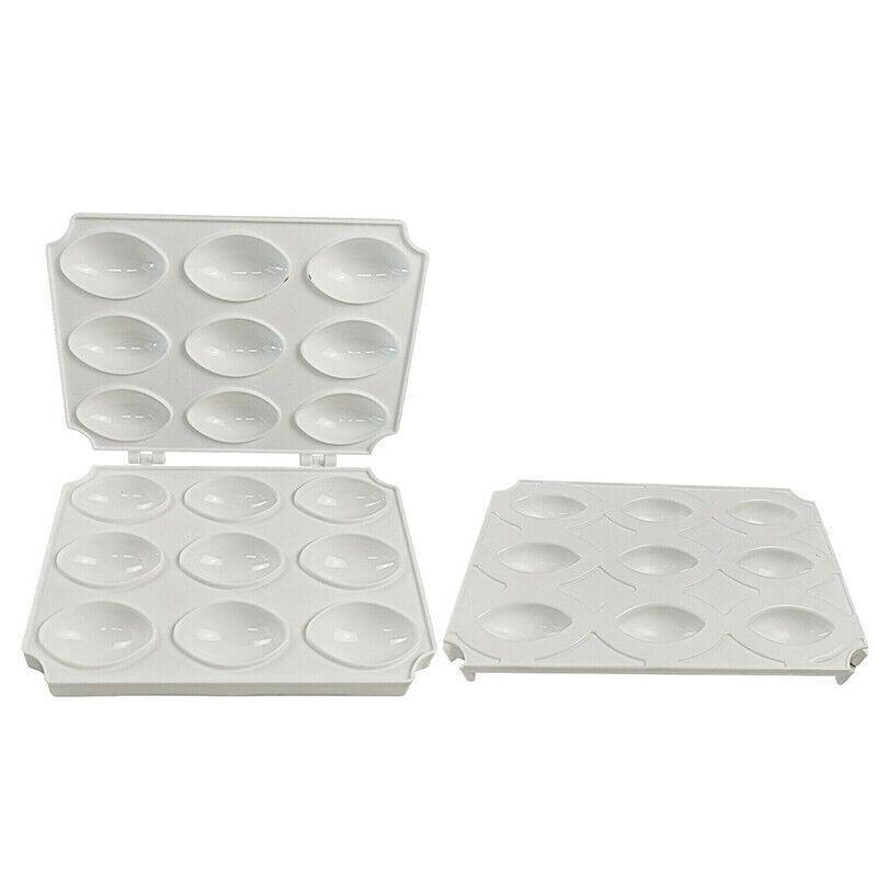 Meatball Maker Manual Meatloaf Mold Kibbeh Maker Press Minced Processor Tool - 9 Holes Clear - SuperSaverAU - view 1