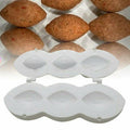 Meatball Maker Manual Meatloaf Mold Kibbeh Maker Press Minced Processor Tool - 9 Holes Clear - SuperSaverAU - view 2