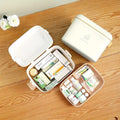 Premium Household Medicine Cabinet First Aid Storage Organiser with Carry Handle
