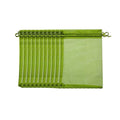 Premium Organza Fruit Protection Net Bags – Green 20 x 30cm, 50 Pack