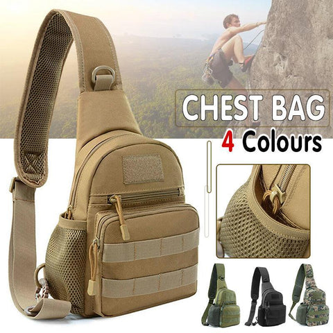 Premium Camouflage Crossbody Sling Bag – Adjustable Strap