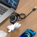 Premium Garmin Fenix 7 and 7S Metal Watch Charger Dock