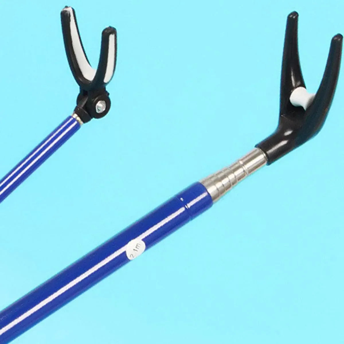 Premium Telescopic Fishing Rod Holder - Black, 240cm
