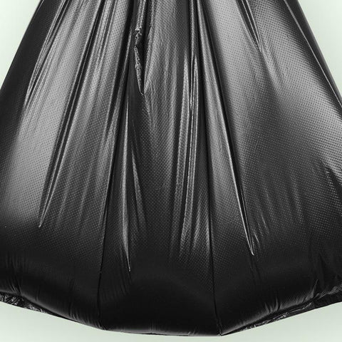 100Pcs Heavy-Duty Black Bin Bags - Durable Waste Refuse Sacks - 120*130cm - SuperSaverAU - view 2