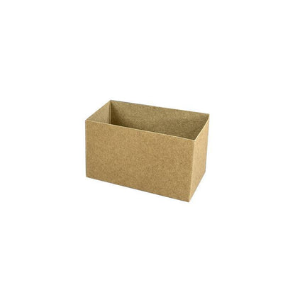 250PCS Decorative Sandwich Packaging Boxes - Breakfast Size - White