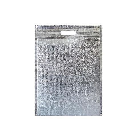 Premium Aluminium Foil Insulated Food Storage Bags - 100 Pack, 20 x 30cm