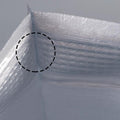 Aluminum Foil Insulated Food Storage Bags - 100PCS, 30*40CM, Thermal & Durable - SuperSaverAU - view 1