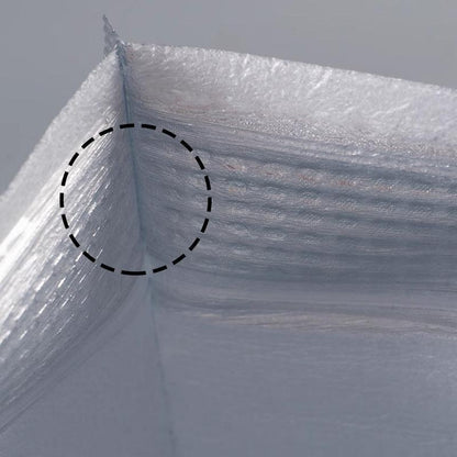 100Pcs Aluminum Foil Insulated Food Storage Bags for Thermal Cooling - 30*40CM-100PCS