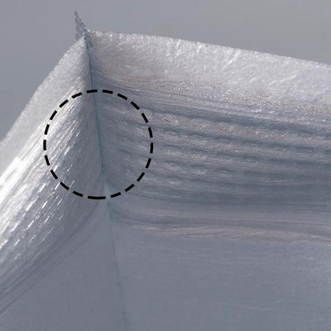 Aluminum Foil Insulated Food Storage Bags - 100PCS, 30*40CM, Thermal & Durable - SuperSaverAU - view 1