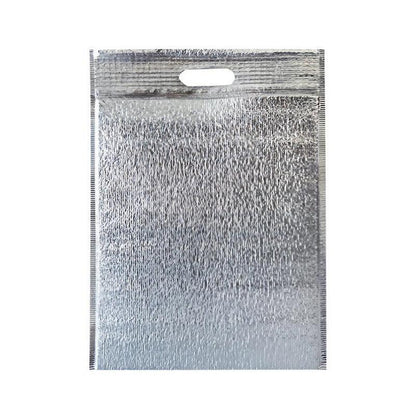 100Pcs Aluminum Foil Insulated Food Storage Bags for Thermal Cooling - 30*40CM-100PCS