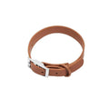 Premium Waterproof PVC Dog Collar Adjustable - Coffee M
