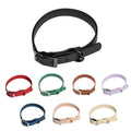 Premium Waterproof PVC Dog Collar Adjustable - Dark Blue M