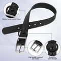 Premium Waterproof PVC Dog Collar Adjustable - Dark Blue L