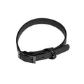 Premium Waterproof PVC Dog Collar Adjustable - Black M