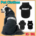 Premium Warm Polyester Dog Hoodie Jacket for Cold Weather - 7XL