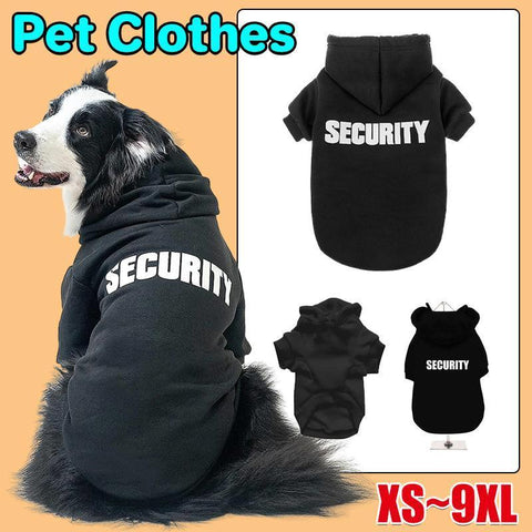 Premium Warm Polyester Dog Hoodie Jacket for Cold Weather - 7XL