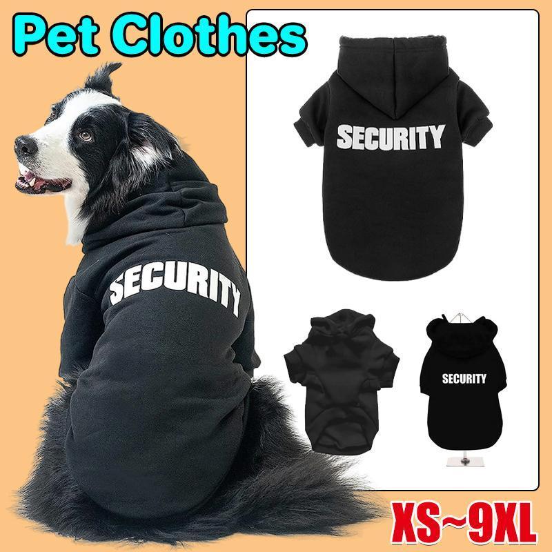 Premium Warm Polyester Dog Hoodie Jacket for Cold Weather - 7XL