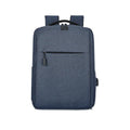 Waterproof Laptop Backpack Bag for Men Women School Travel Business Use - Grey 1 Zipper - SuperSaverAU - view 4