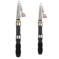 Portable Mini Fishing Rod Fishing Gear Compact Travel Rods for Outdoor Sports - 235cm - SuperSaverAU - view 2