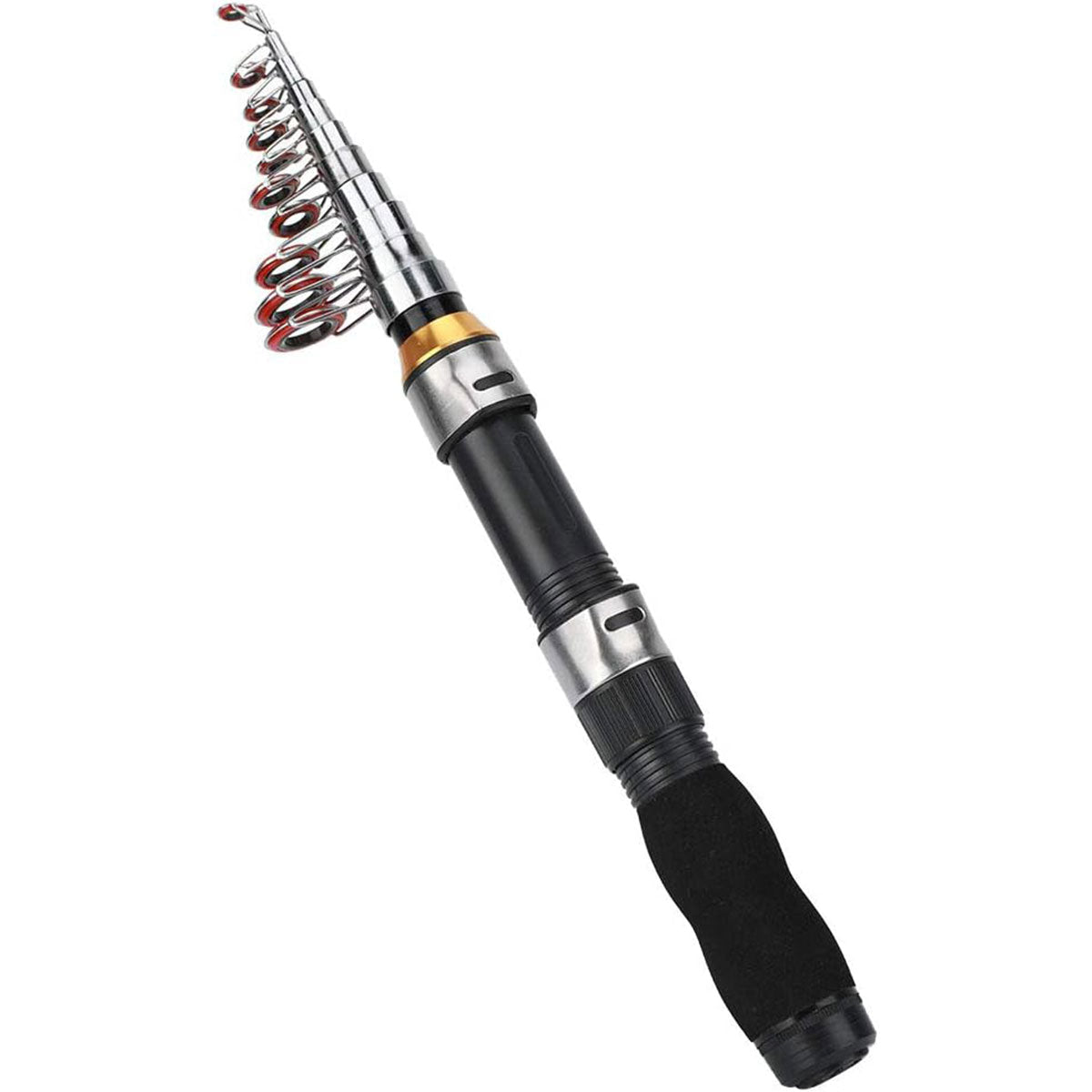 Portable Mini Fishing Rod Fishing Gear Compact Travel Rods for Outdoor Sports - 235cm - SuperSaverAU - view 6