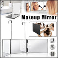Premium 3-Way Hanging Hair Cutting Mirror Foldable No-Drill Grooming Mirror