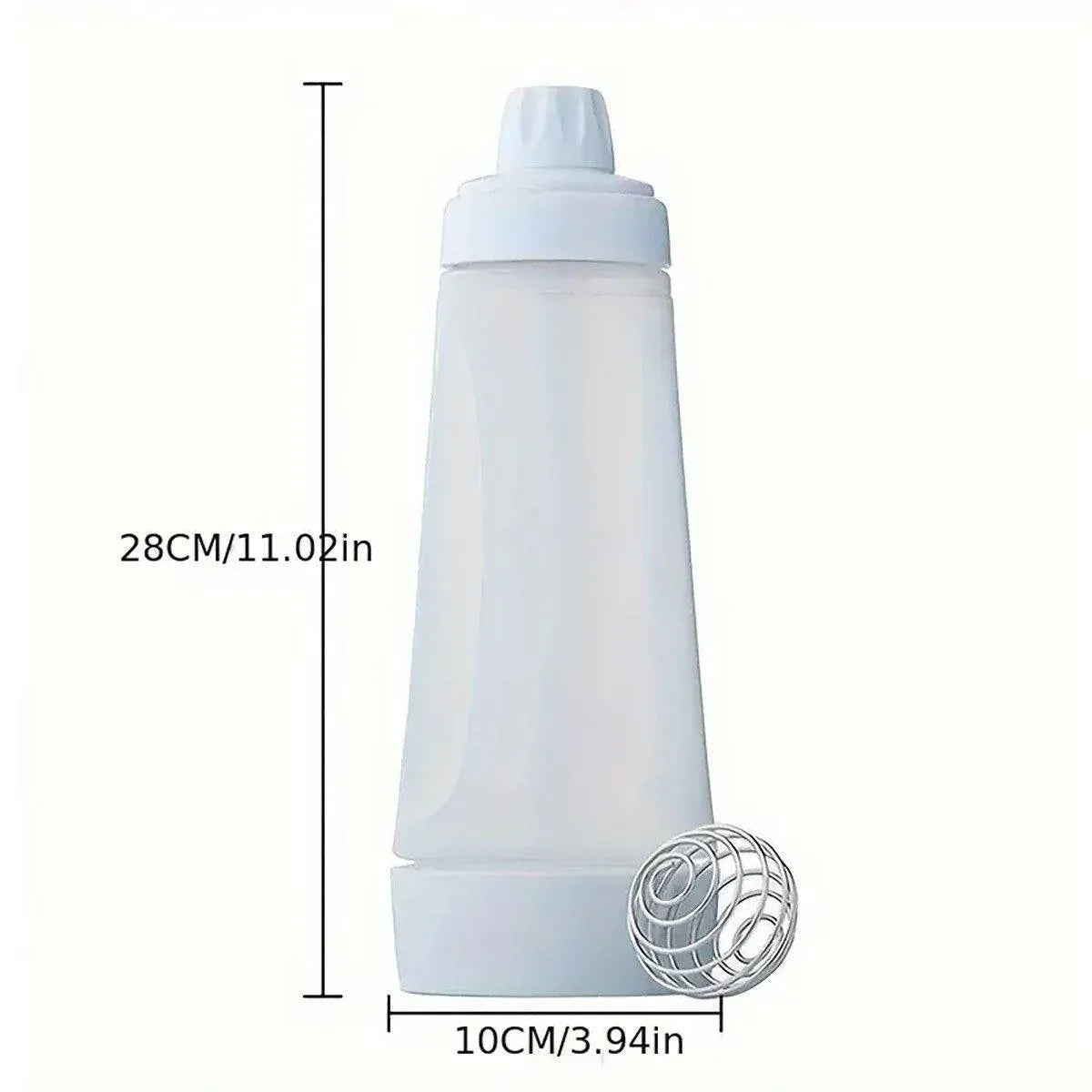 Premium 1000ml Batter Dispenser Mixing Bottle – with Scale