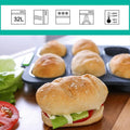 Premium Oval Silicone Cake Mould – 8 Compartments