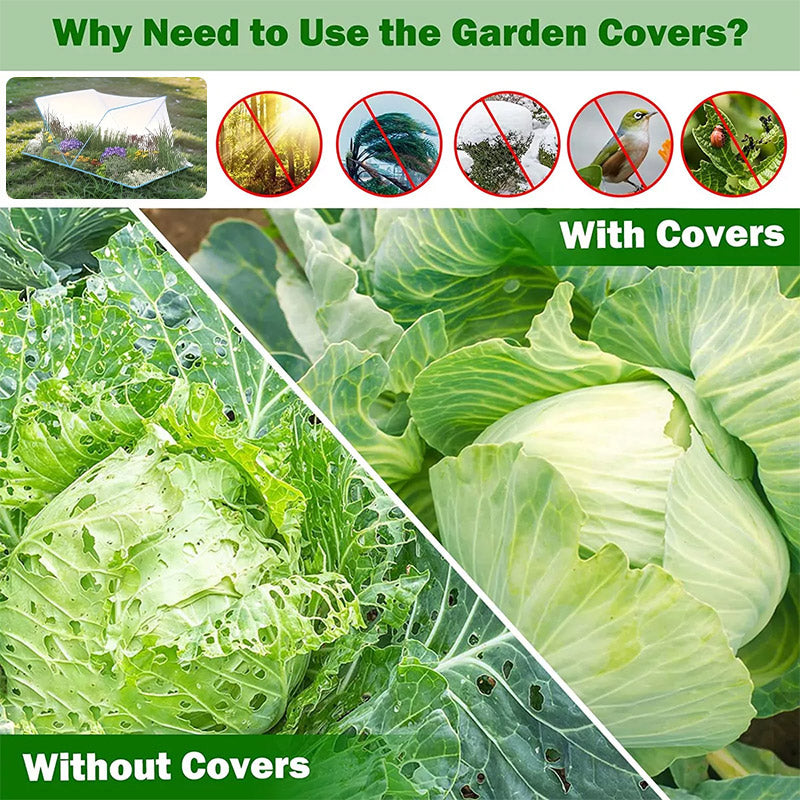 Premium Fibreglass Plant Protector Cover – HDPE Mesh 125 x 65 x 65cm