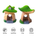 Premium Aquarium Moss Mushroom House Decoration - House With Window
