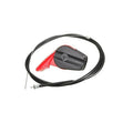 Premium Lawn Mower Throttle Control Cable with Lever - 165cm Wire