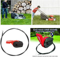 Premium Lawn Mower Throttle Control Cable with Lever - 165cm Wire
