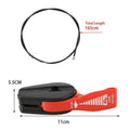 Premium Lawn Mower Throttle Control Cable with Lever - 165cm Wire